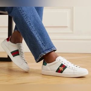 Gucci New Ace Bee Embroidered Sneakers. Women sneakers. Size 40(10). Brand new.